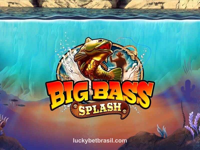 Imagem do jogo Big Bass Splash no Luck Bet