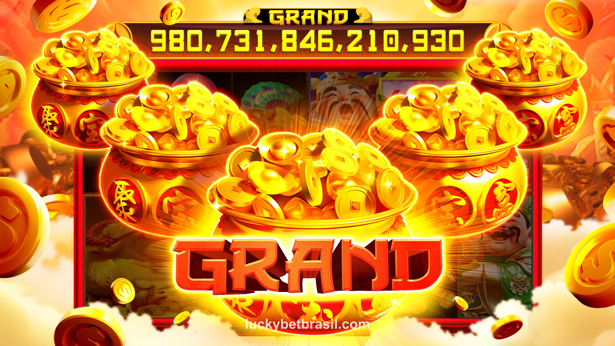 Captura de tela do Luck Bet App - Recursos exclusivos